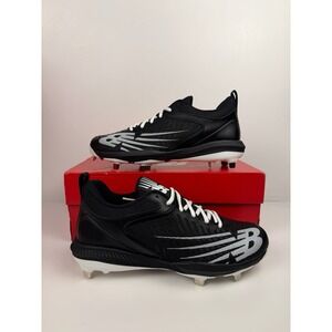 New Balance FuelCell 4040 v6 Metal Baseball Cleats Men's Size 10.5 Black/White